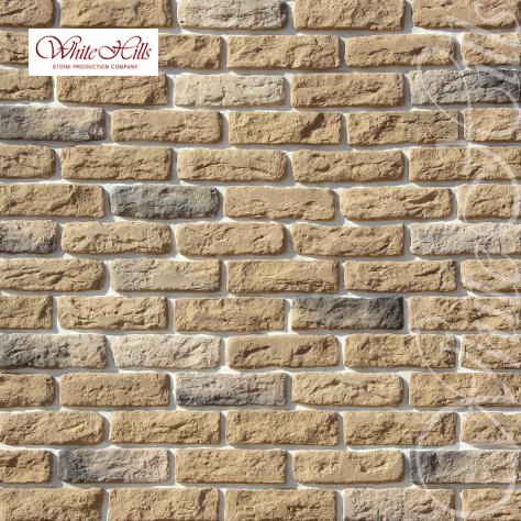 Облицовочный камень White Hills, Брюгге Брик, цвет 315-20