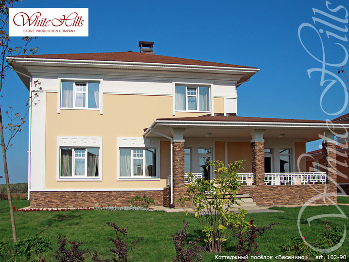 Облицовочный камень White Hills, Кросс Фелл, цвет 102-90